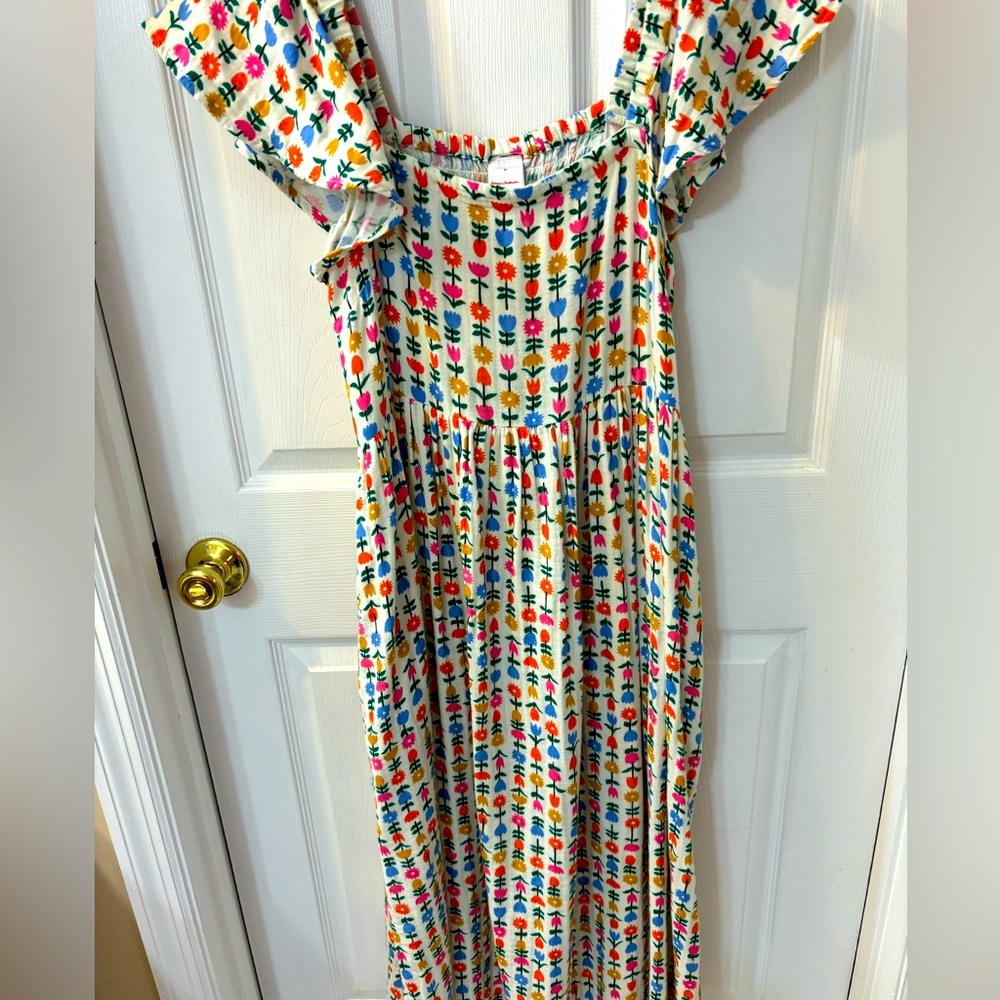 Hanna anderson women flutter cotton gauze dress